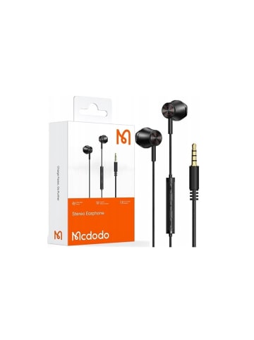 Wisam® Kabelgebundene In-Ear Kopfhörer 3,5mm Aux (schwarz)