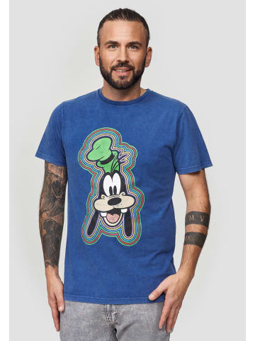 Re:Covered T-Shirt Disney Goofy Outline in Blau