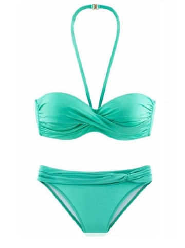 LASCANA Bügel-Bandeau-Bikini in mint