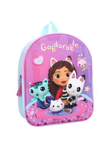 Gabby's Dollhouse 3D-Rucksack Schultasche für Kinder