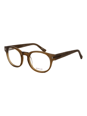 Replay Unisex Optische Fassungen Rund Grün