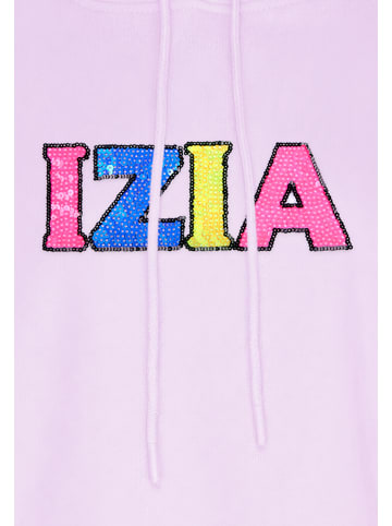 IZIA Women Hoodie in Lavender
