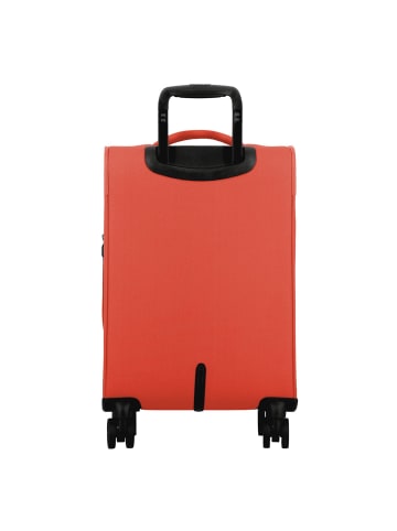 Jump Monthélys 4 Rollen Kabinentrolley 55 cm mit Dehnfalte coral