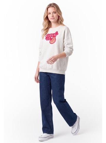 myMo Women Sweatshirt in Offwhite