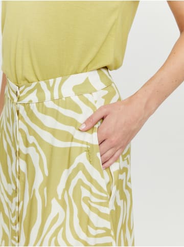 MAZINE Sommerrock Nomi Printed Skirt in celery green/printed