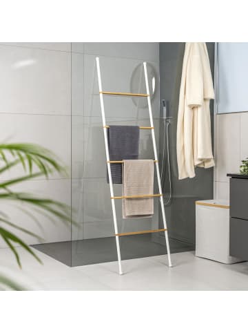 eluno Handtuchleiter Weiß