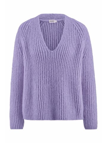 Hessnatur Hessnatur Strick Pullover Relaxed aus Alpaka mit Bio-Baumwolle in flieder