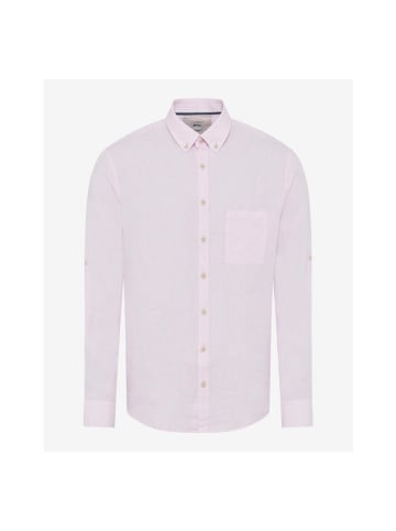 BRAX Langarmhemd in smooth rose