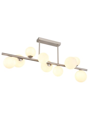 Globo lighting Deckenleuchte "RIHA" in silver