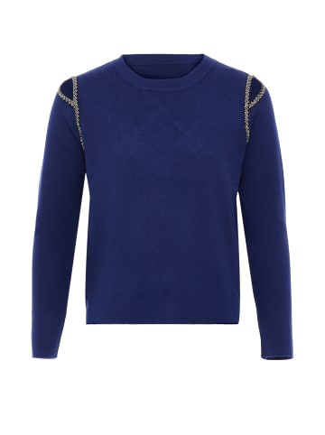 NAEMI Damen Pullover in Marine
