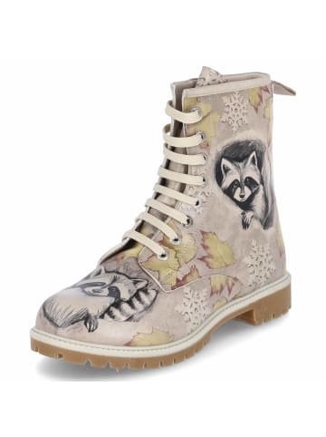 Dogo Schnürstiefeletten RACCOON in Beige