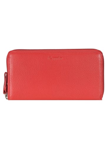 Esquire Primavera Geldbörse II Leder 18 cm rot
