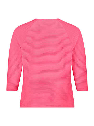 Betty Barclay Casual-Shirt mit Rippenstruktur in Pink Flambé