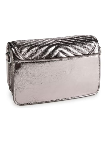 Les Visionnaires Joelle Umhängetasche Leder 19.5 cm dark silver-silver metal
