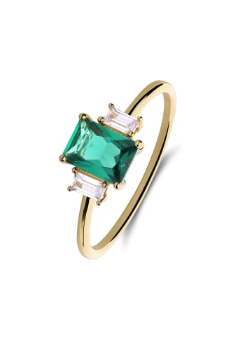 Lucardi 925 Silber Ring  Rechteck
