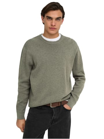 Only&Sons Pullover ONSTING RLX CREW NECK KNIT in Grün