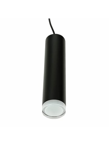 Licht-Erlebnisse Pendelleuchte (B)8 x (L)8 cm in Schwarz