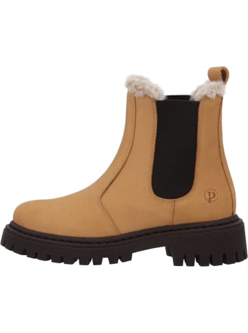 palado Chelsea Boots in honey/stitch black