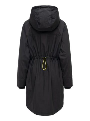 Marikoo Kurzmantel Trüffelbonbon 16 in Black