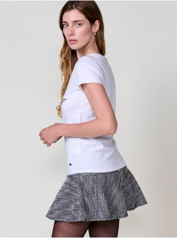 KOROSHI Women short sleeve t-shirt in weiß