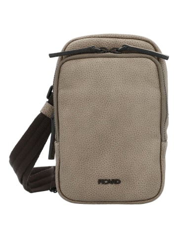 PICARD Casual - Umhängetasche 19 cm Rindleder (black) in taupe