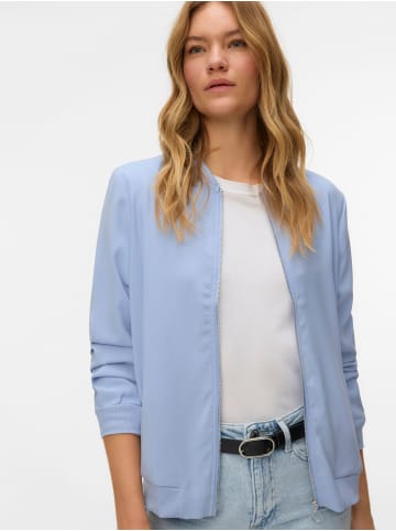 Vero Moda Leichte Bomber Jacke für Alltagslook Dünner Blouson in Blau