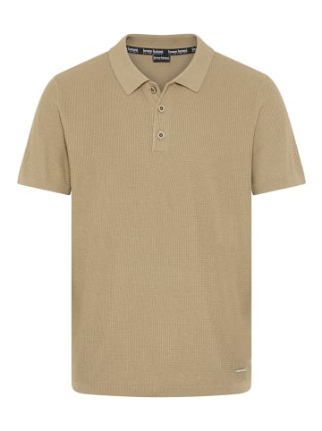 Bruno Banani Polokragenpullover in beige