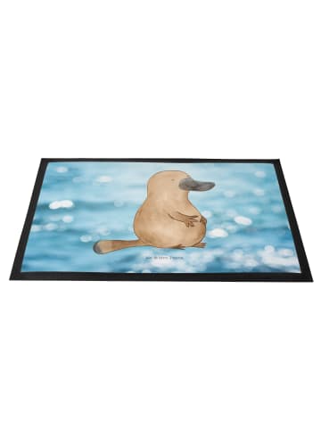 Mr. & Mrs. Panda fußmatte Schnabeltier Mut ohne Spruch in OZeichenanblue