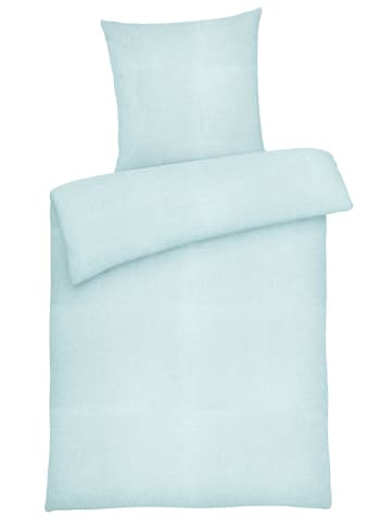 Carpe Sonno Renforce Bettwäsche aus 100% Baumwolle - Melange in Blau