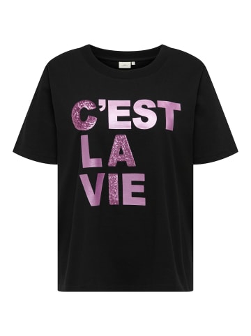 ONLY Carmakoma T-shirt in Black