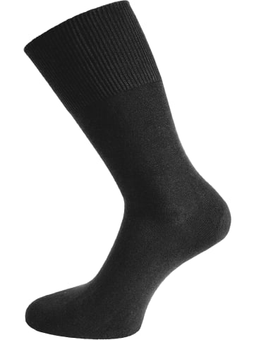 normani 6 Paar Socken mit natürlicher Modalfaser in Schwarz