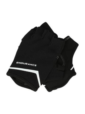 Endurance Halbfingerhandschuhe Kinley in 1001 Black