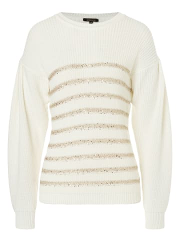 More & More Grobstrickpullover in off white