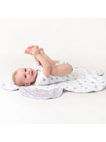 SlumberOrganix Bio Baby-Body kurzarm in Anthrazit