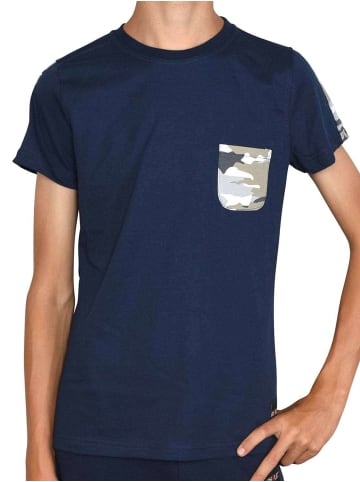 BEZLIT T-Shirt in Navy - Camouflage