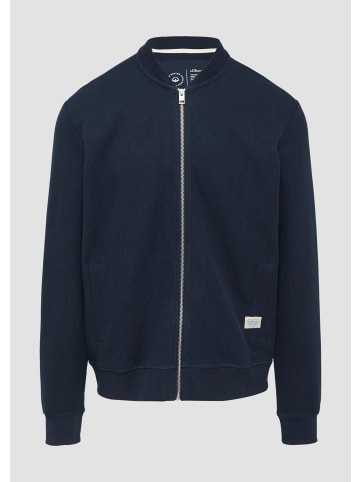 s.Oliver Sweatshirt Jacke in 5852_tiefblau