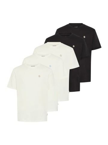 BLEND T-Shirt BHVIGT 5 pack in Bunt