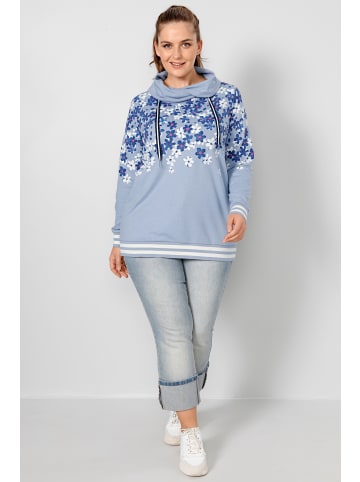 Janet & Joyce Sweatshirt in rauchblau