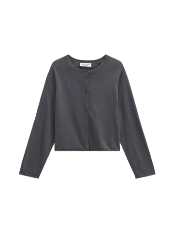Marc O'Polo Feinstrick-Cardigan relaxed in Oxide Grey