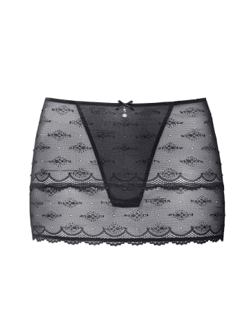 LASCANA Stringrock in schwarz