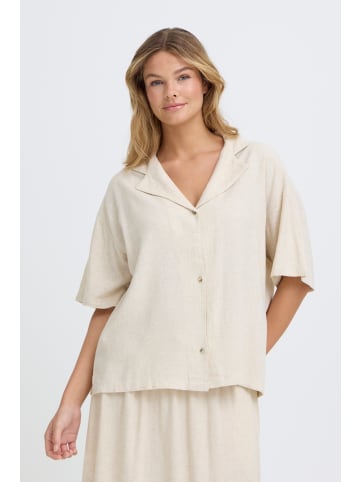Fransa Hemd kurzarm FRJETT Relaxed fit in UNDYED UNBLEACHED