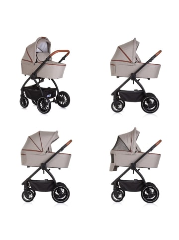 Chipolino Kombikinderwagen 3in1 Prestige in natur