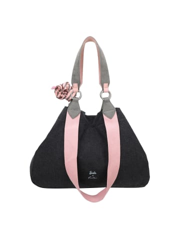 Fritzi aus Preußen Malibu Denim Limited Barbie Izzy Medium Shopper Tasche 42 cm blacky