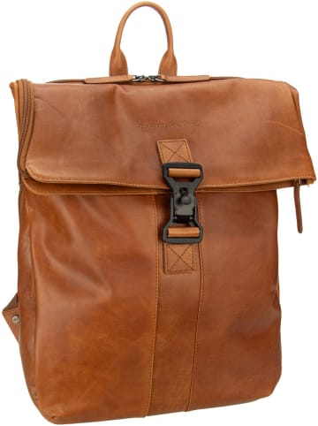 The Chesterfield Brand Rolltop Rucksack Savona 0322 in Cognac