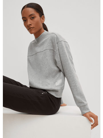 comma CI Sweatshirt langarm in Grau