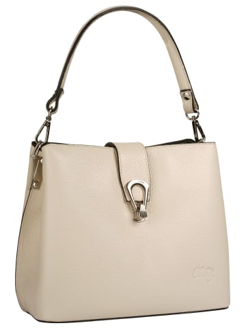 Cluty Umhängetasche echt Leder in beige
