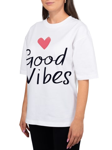 Reichstadt Reichstadt Oversized T-Shirt Damen  24RSW057 Positive Pulse S