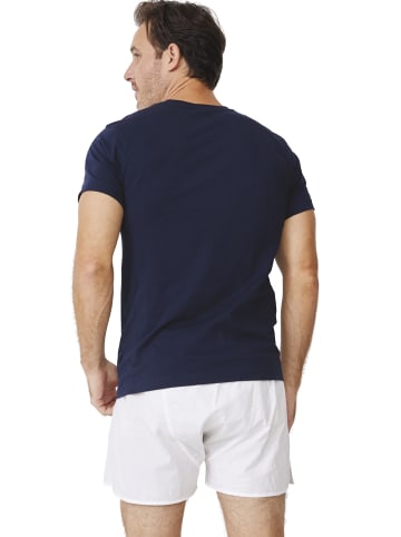 Jockey Shirt American Classic V-Neck in Dunkelblau