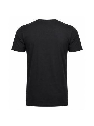 Ragman T-Shirt 2er Pack in Schwarz
