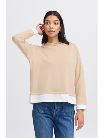 b. young BYTULLAS MIX SWEAT - JERSEY Regular fit in Humus